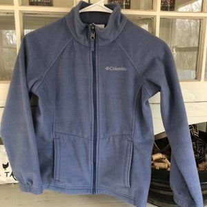 Columbia Fleece Girls coat Sz MEDIUM